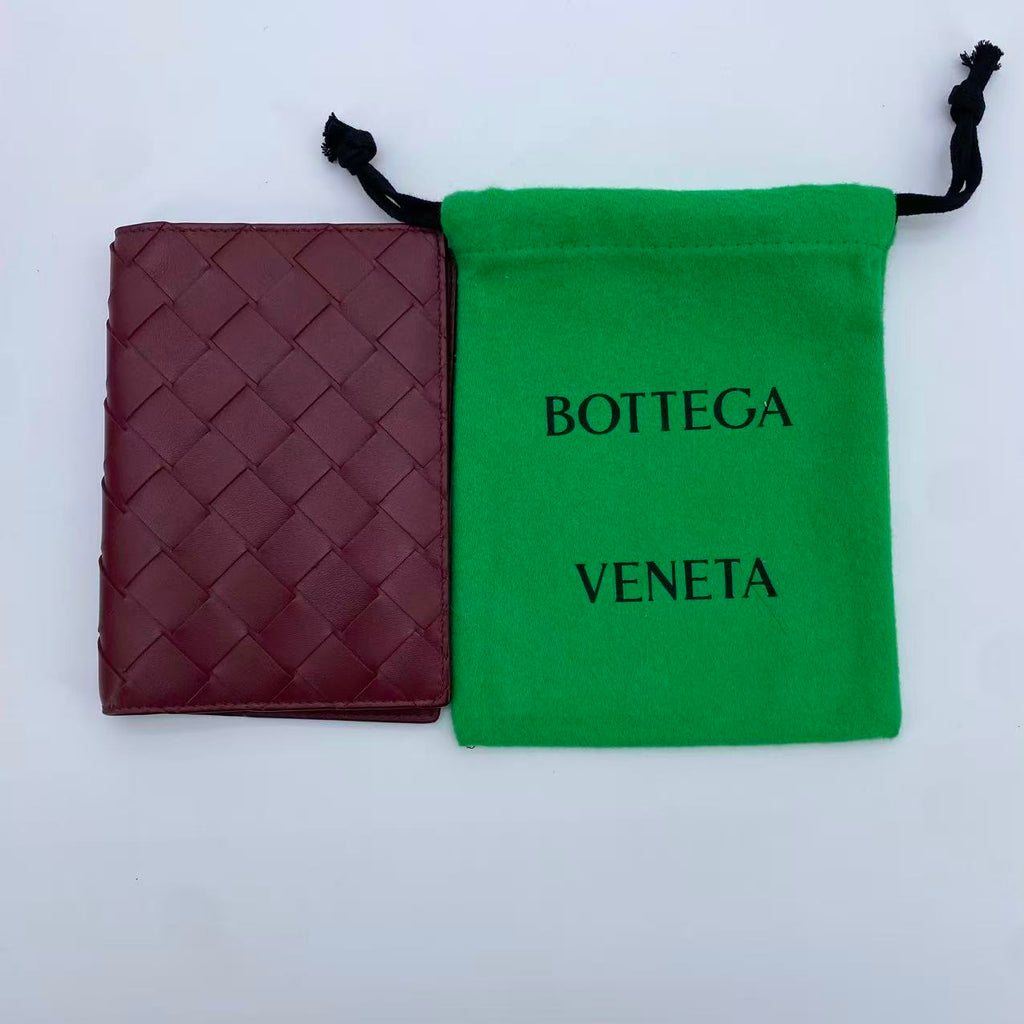Intrecciato Flap Card Case