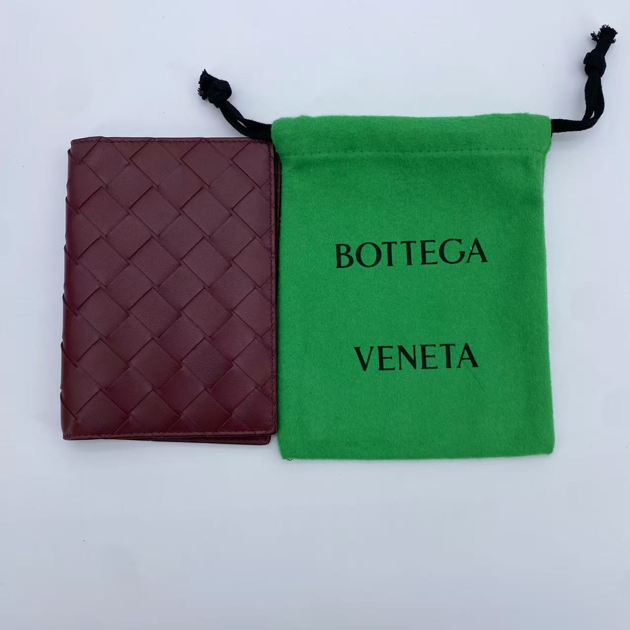 Intrecciato Flap Card Case