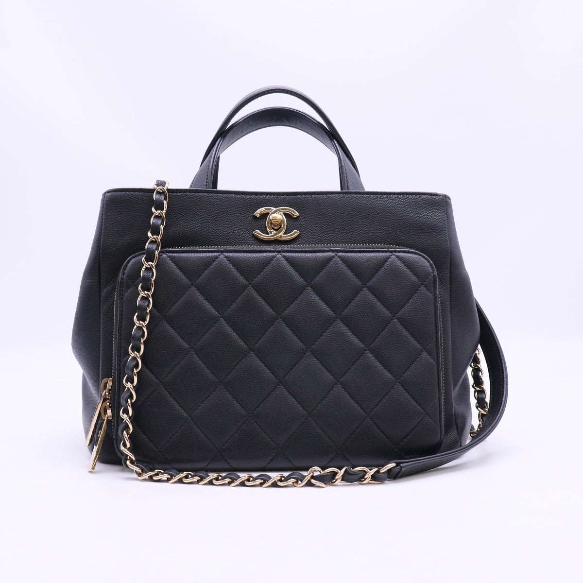 Chanel Small Business Affinity Tote Twins LDZ1667