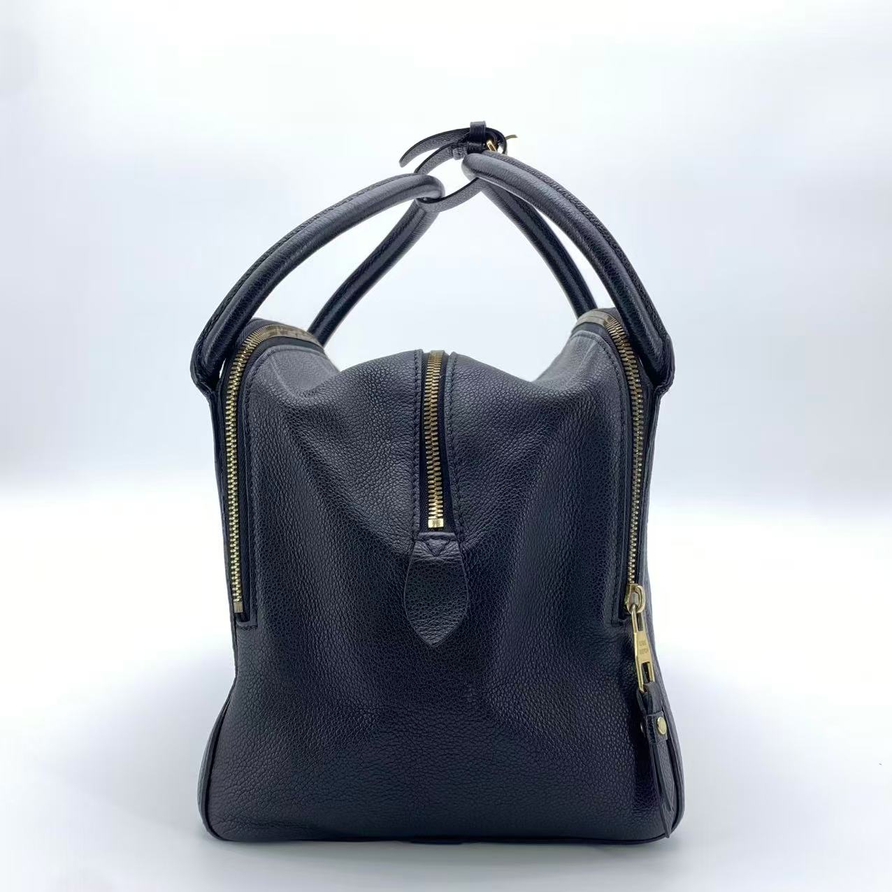 Marais Handbag Monogram Empreinte Leather MM