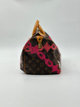 Louis Vuitton Speedy Handbag Limited Edition Bay Monogram Canvas 30