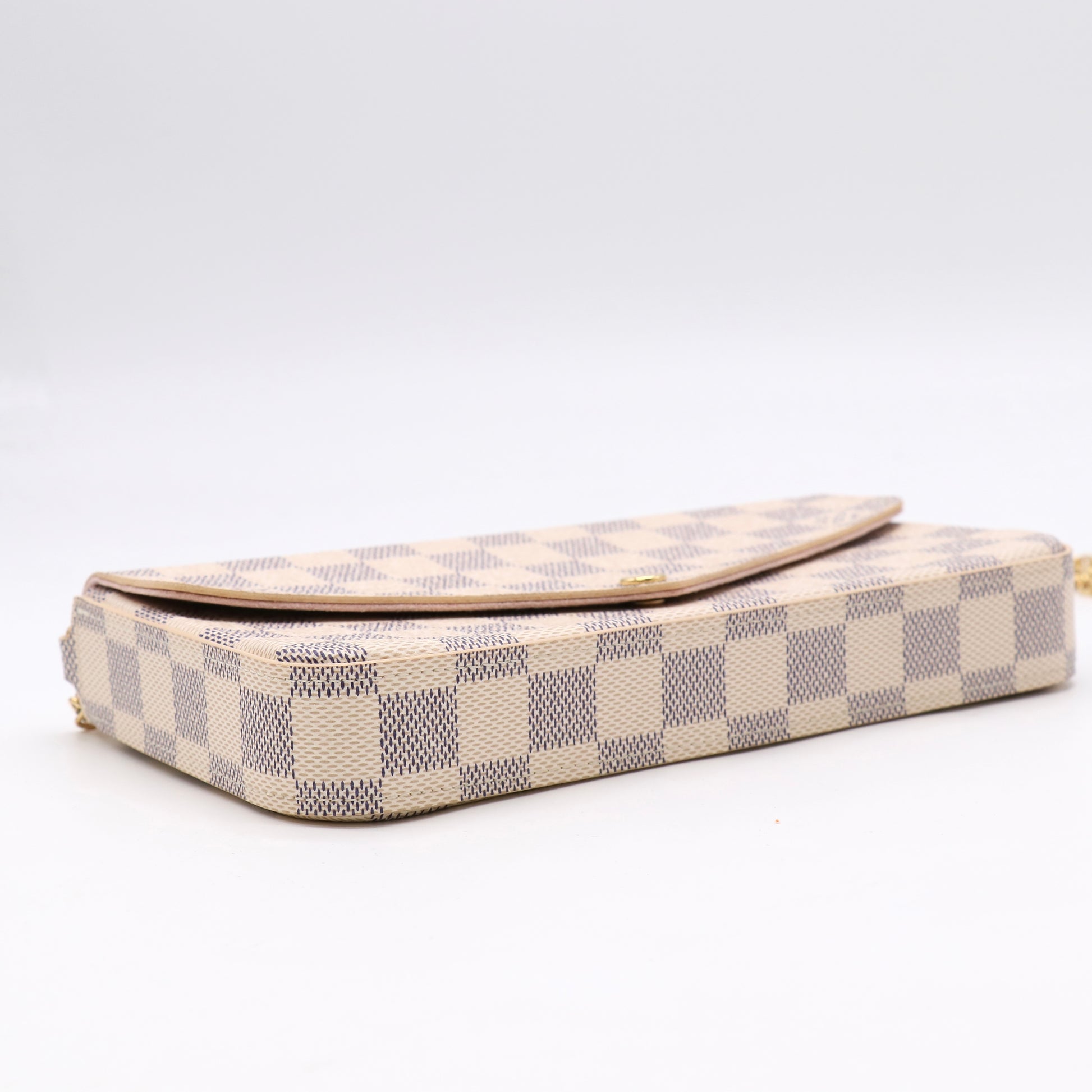 Louis Vuitton Coated Canvas Felicie Pochette New Edition twins LDJ5734