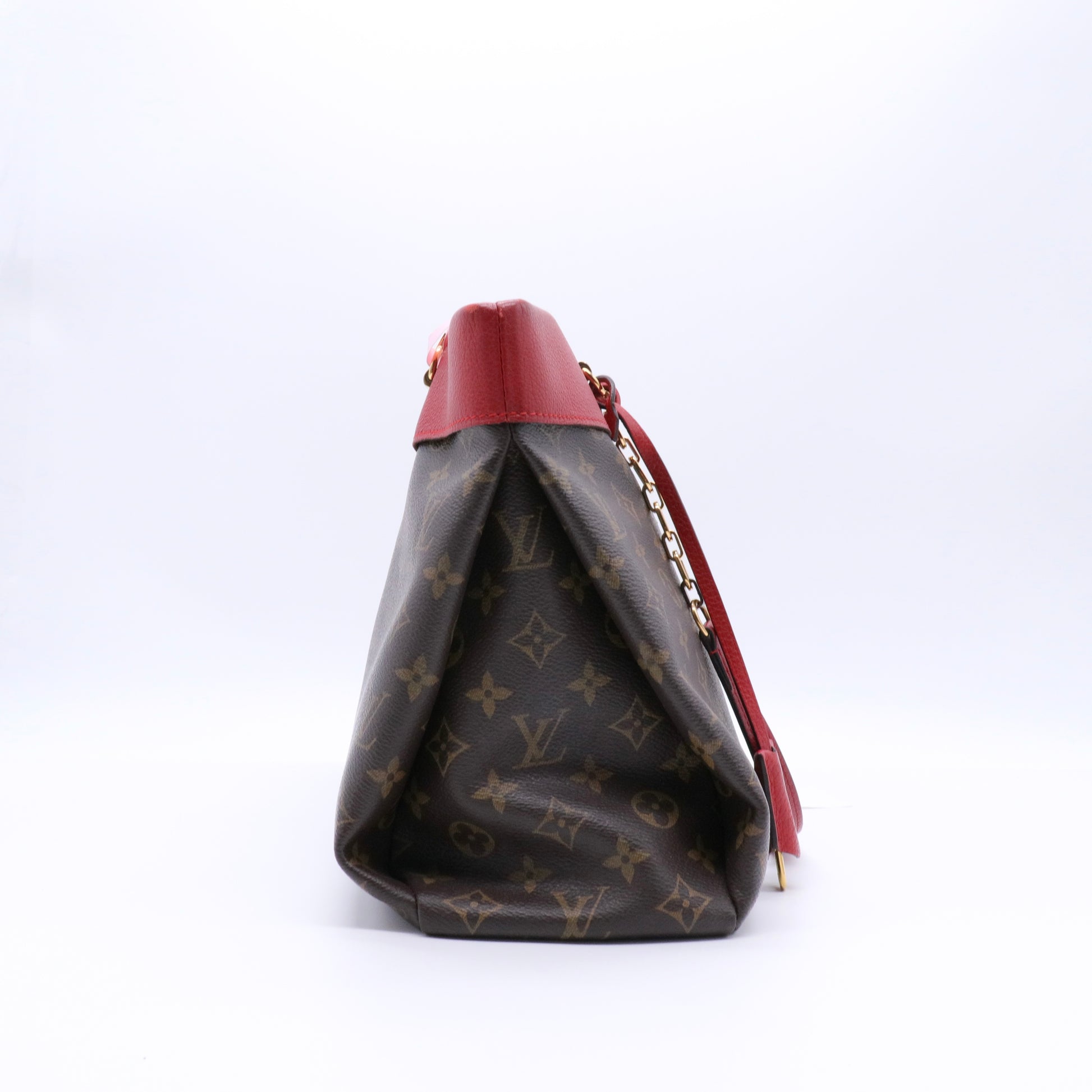 Louis Vuitton Pallas Shopper Monogram Canvas and Calfskin twins