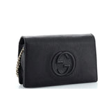 Gucci Soho Wallet on Chain Leather