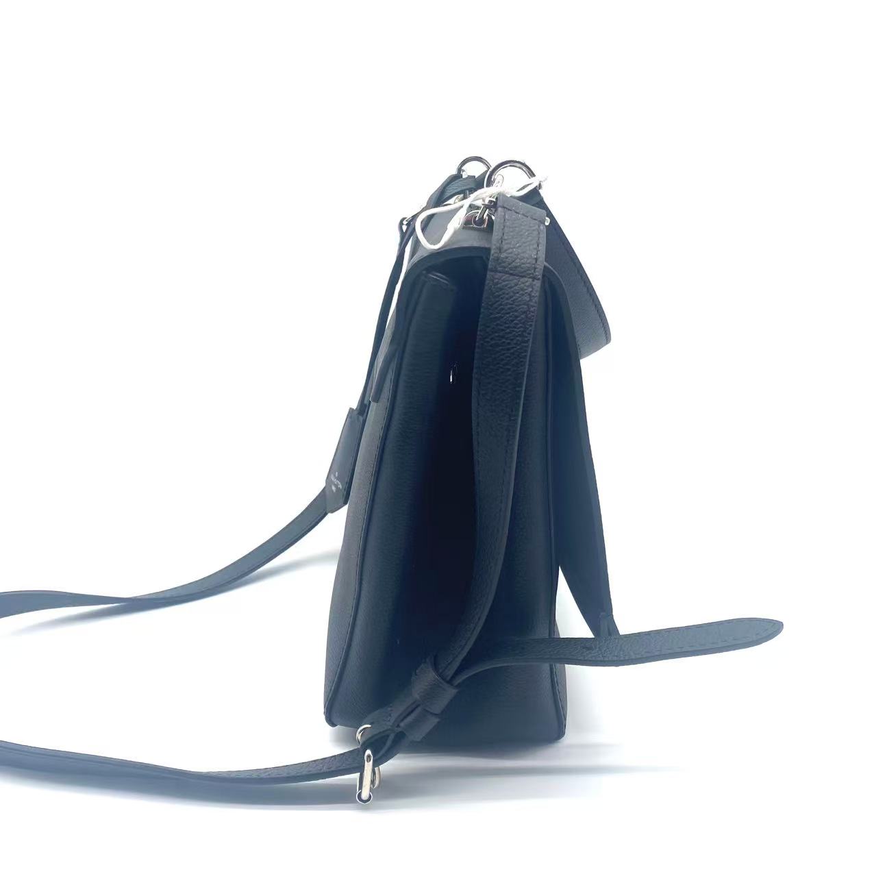 Black Calfskin Leather Lockme II Bag