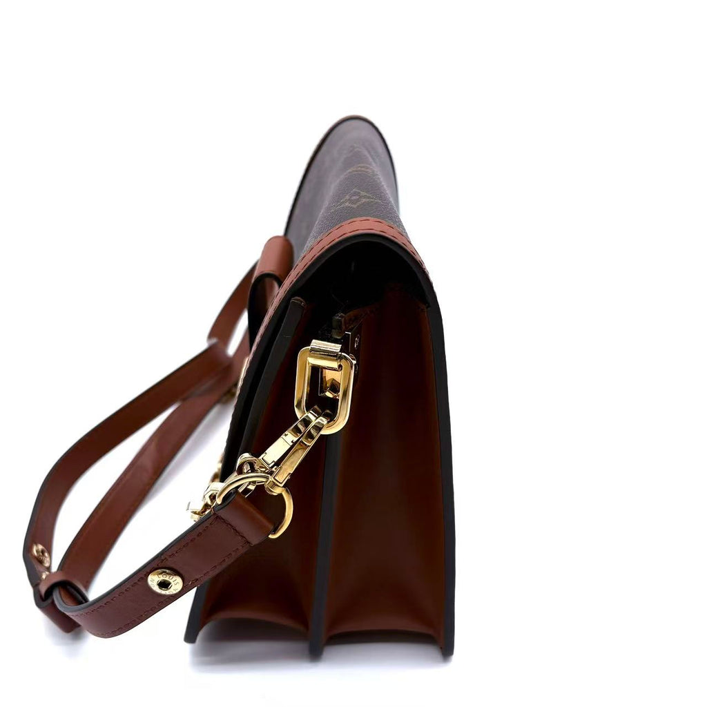 Dauphine Shoulder Bag Reverse Monogram Canvas MM LDM-1683