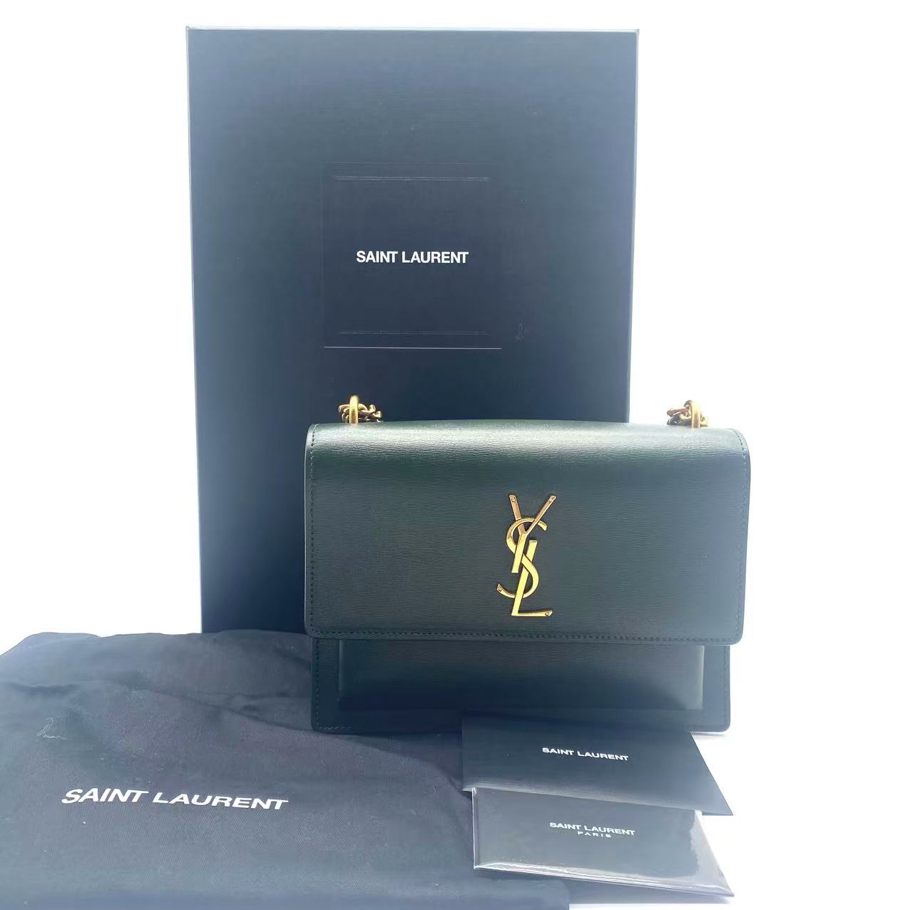 Sunset Crossbody Bag Leather Medium