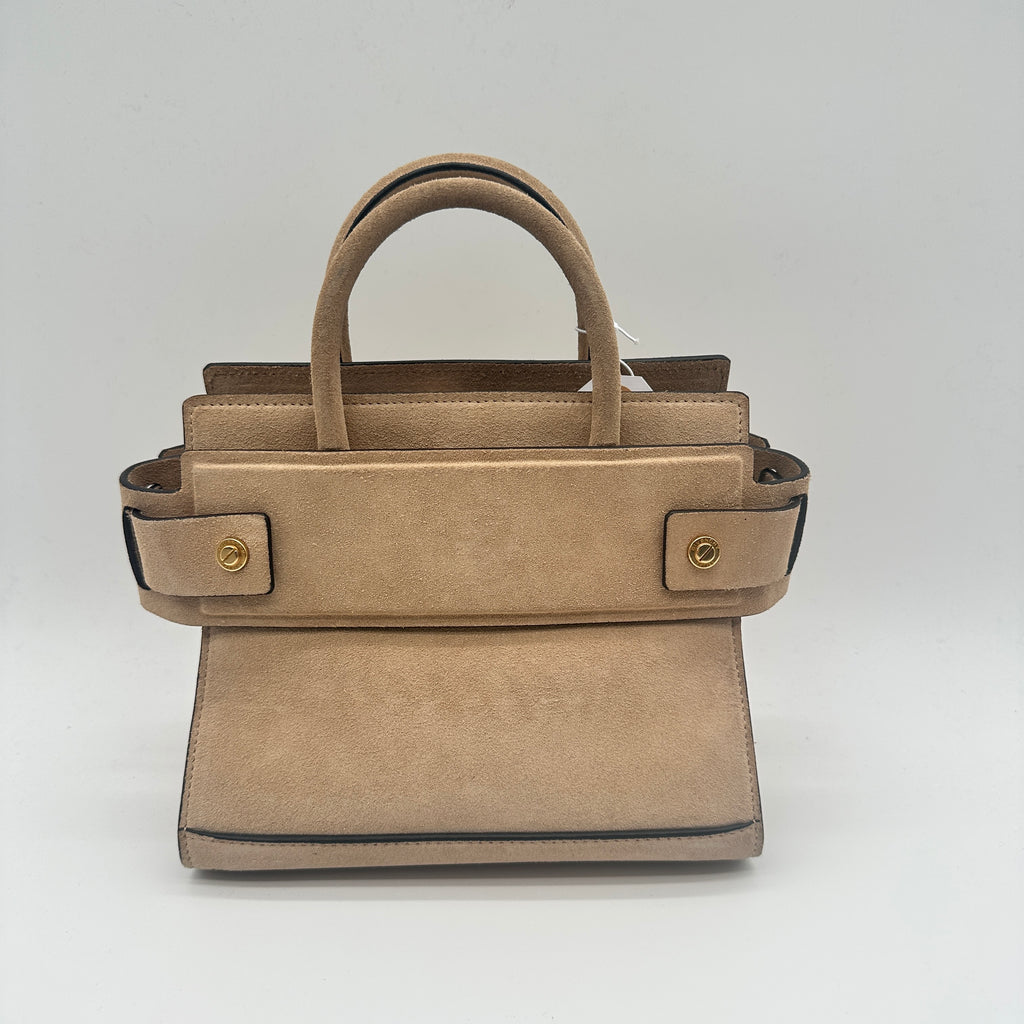 Small Horizon Handle Bag Beige