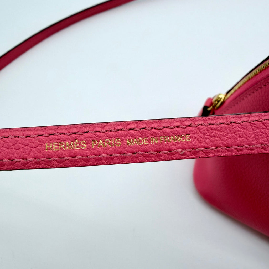 Rose Azalee Evercolor Mini Bolide 1923 Gold Hardware