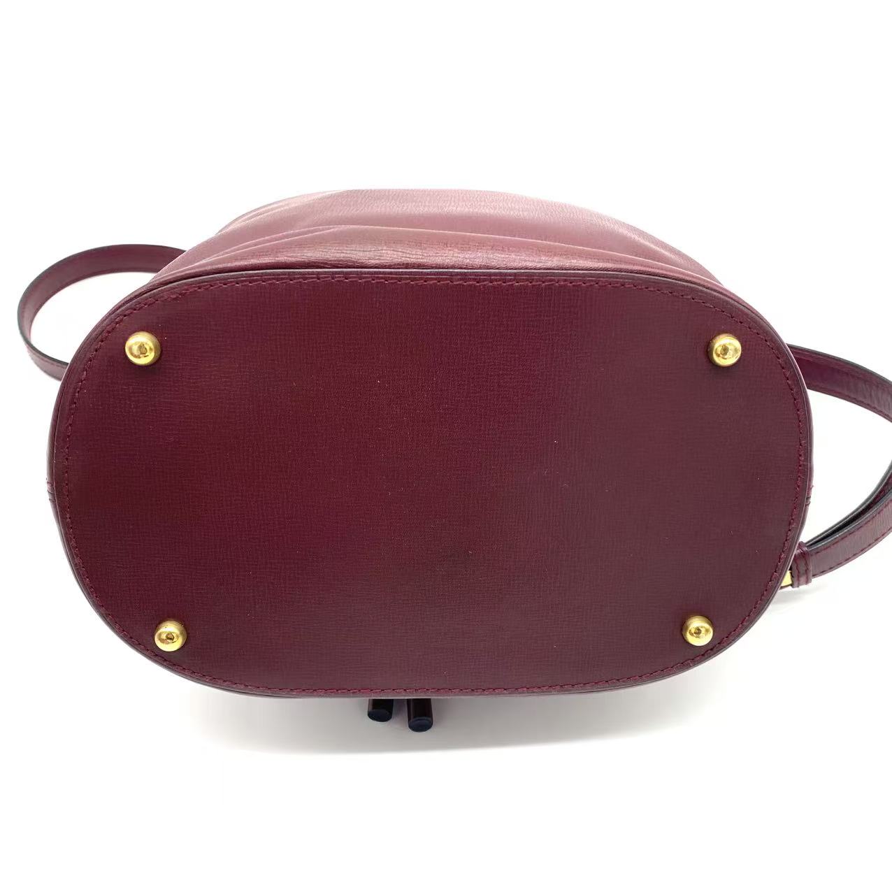 Leather Bucket Bag