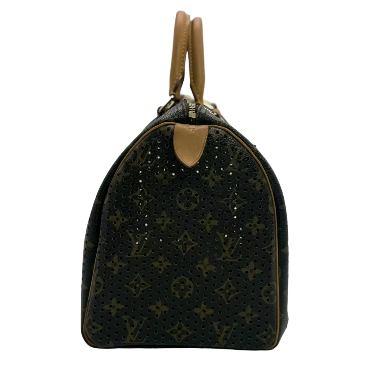 Speedy Handbag Perforated Monogram Canvas 30 Twins