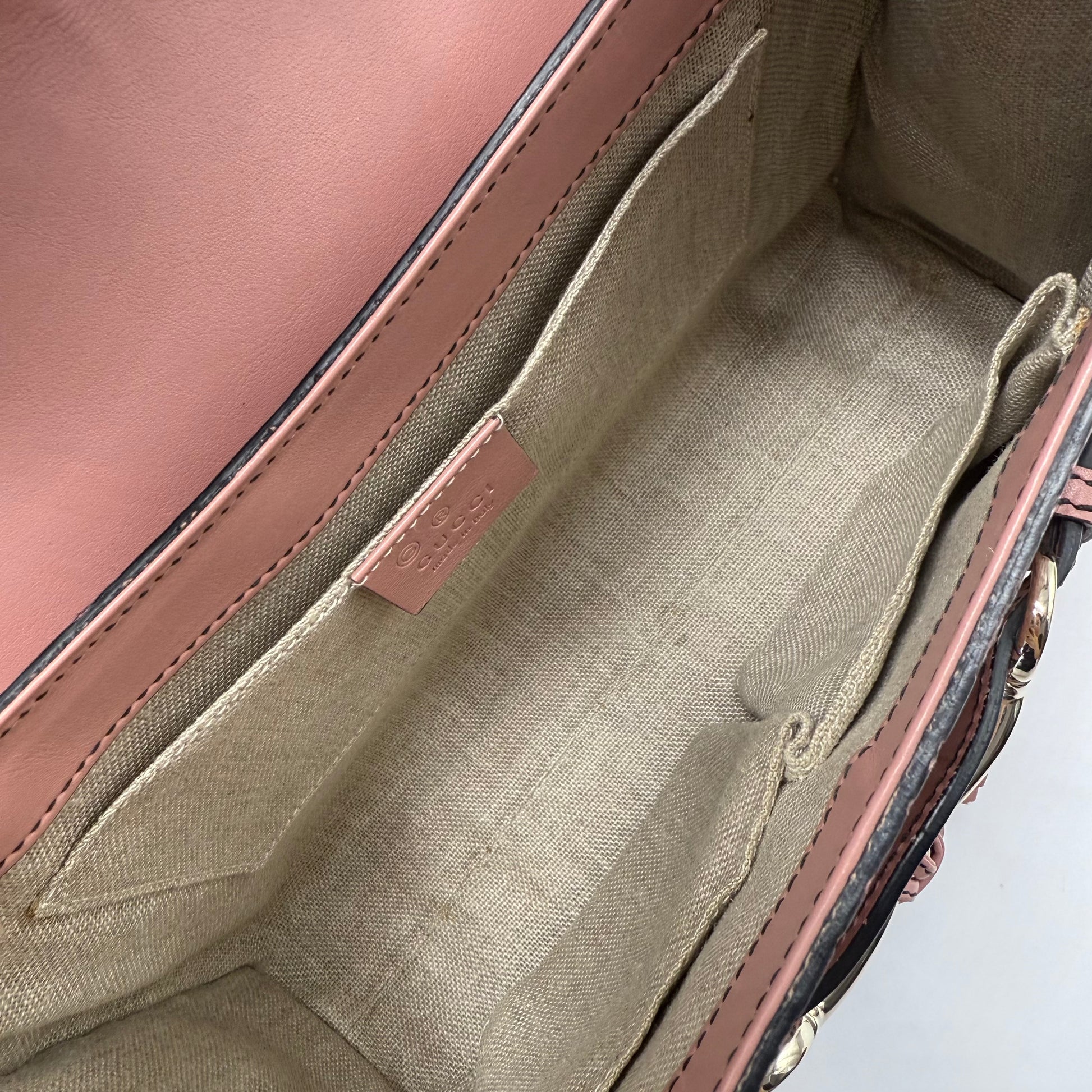 Emily Chain Flap Bag Guccissima Leather Medium Twins