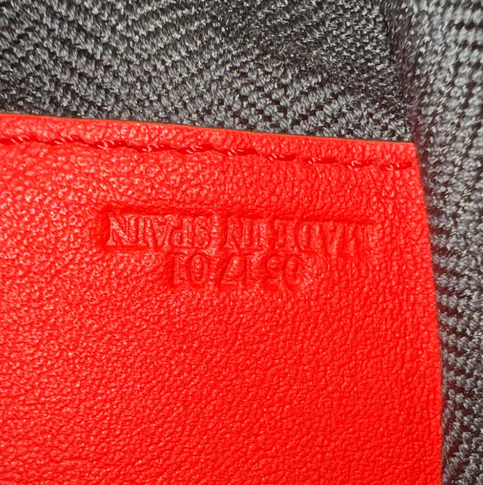 Loewe Calfskin Small Hammock Shoulder Bag Scarlet Red B24515