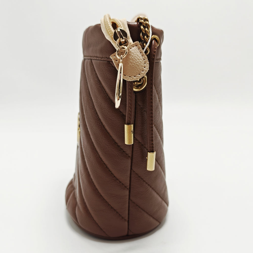 GG Marmont Bucket Bag Matelasse Leather Mini Twins