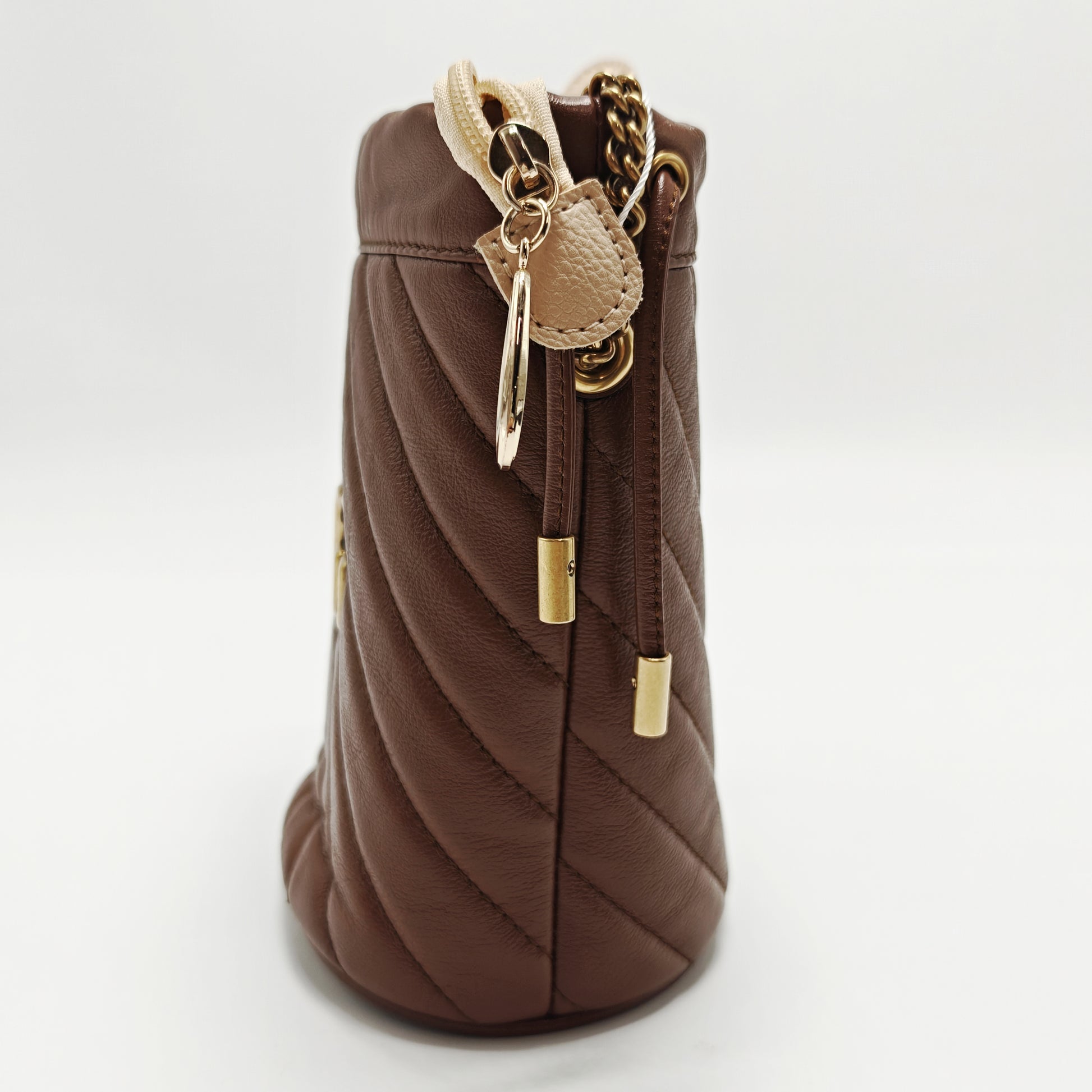 GG Marmont Bucket Bag Matelasse Leather Mini Twins