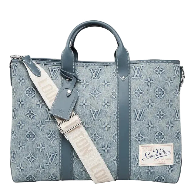 Weekend Tote NM Monogram Denim Twins LDJ6647