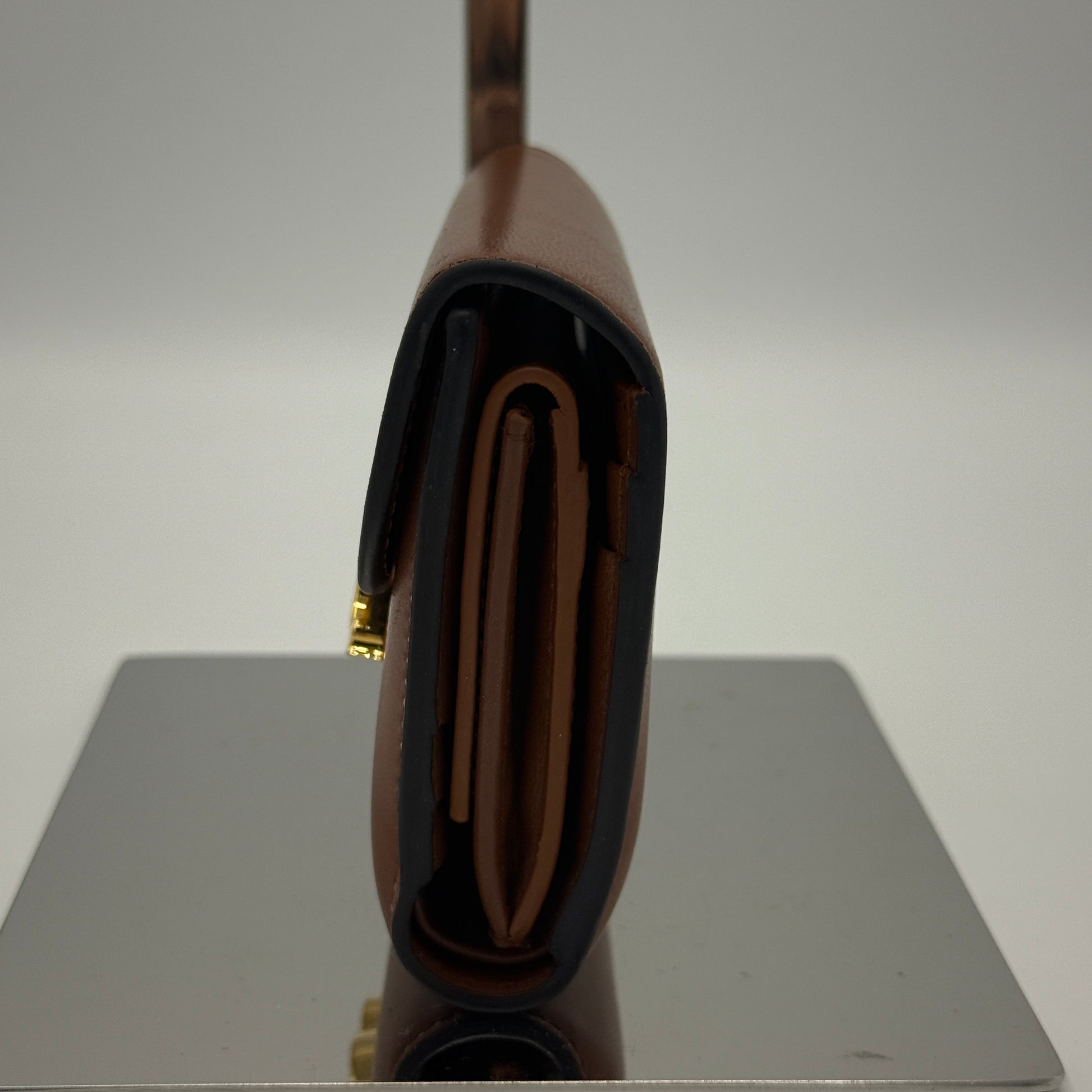 Small Flap Wallet TRIOMPHE IN Shiny Smooth Lambskin