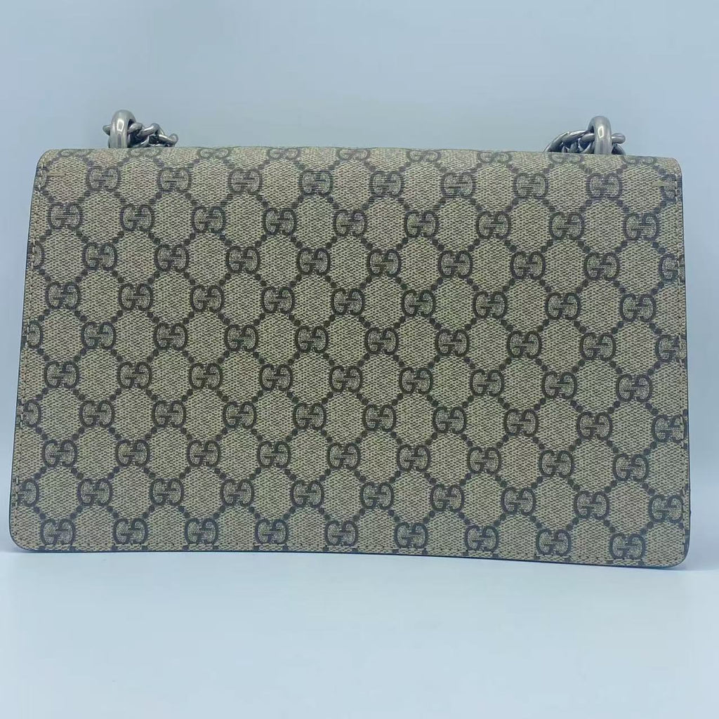 Gucci  GG Supreme Monogram Dionysus Shoulder Bag Red