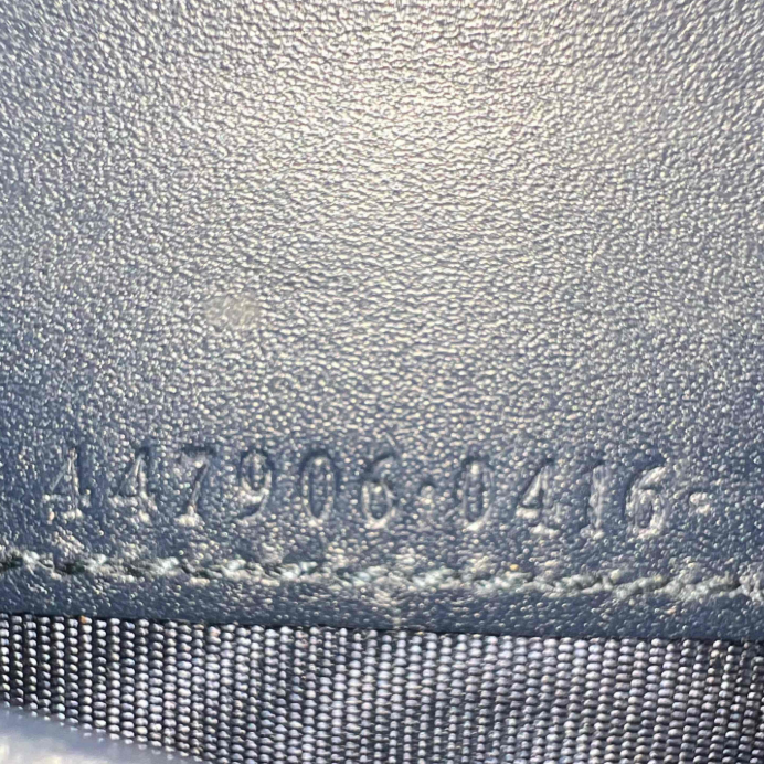 Gucci Guccissima embossed leather zip-around long wallet W23332
