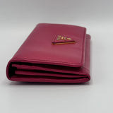 Continental Wallet Saffiano Leather Long