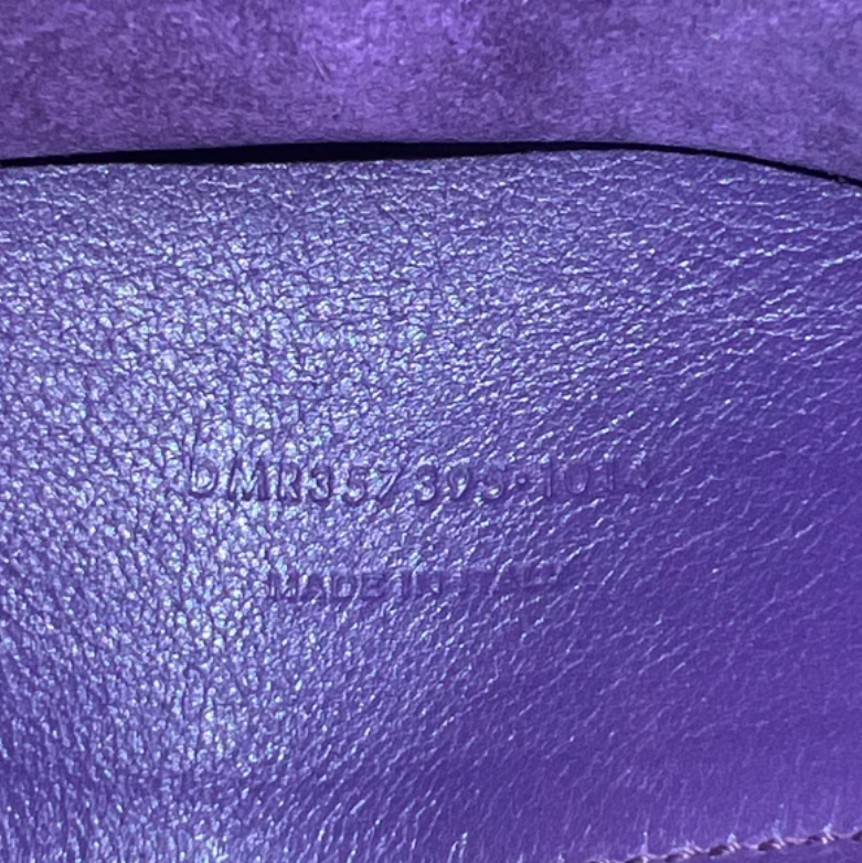 Saint Laurent Calfskin Leather Small Monogram Cabas Bag B24052