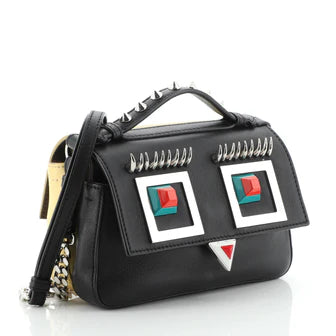 Hypnoteyes Double Baguette Crossbody Bag Leather Micro - twins