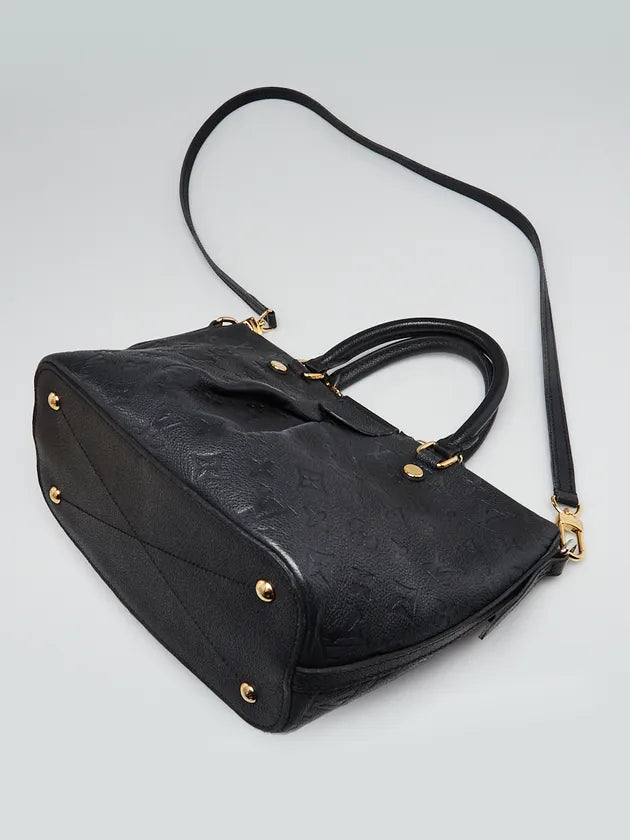 Black Monogram Empreinte Mazarine PM Bag twins