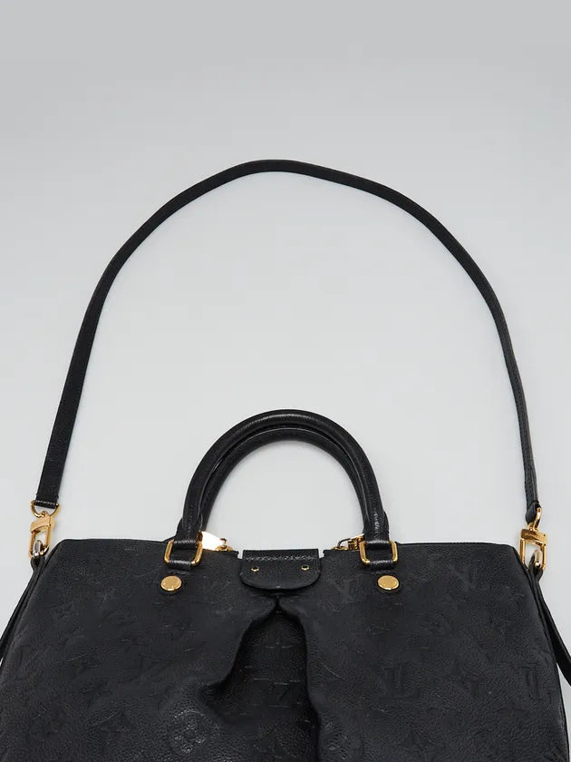 Black Monogram Empreinte Mazarine PM Bag twins