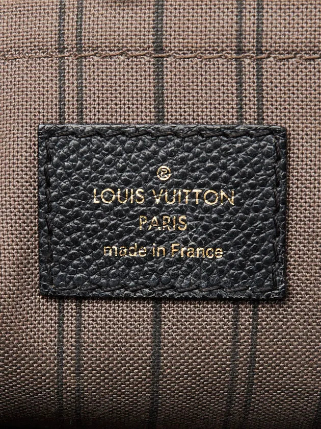 Black Monogram Empreinte Mazarine PM Bag twins