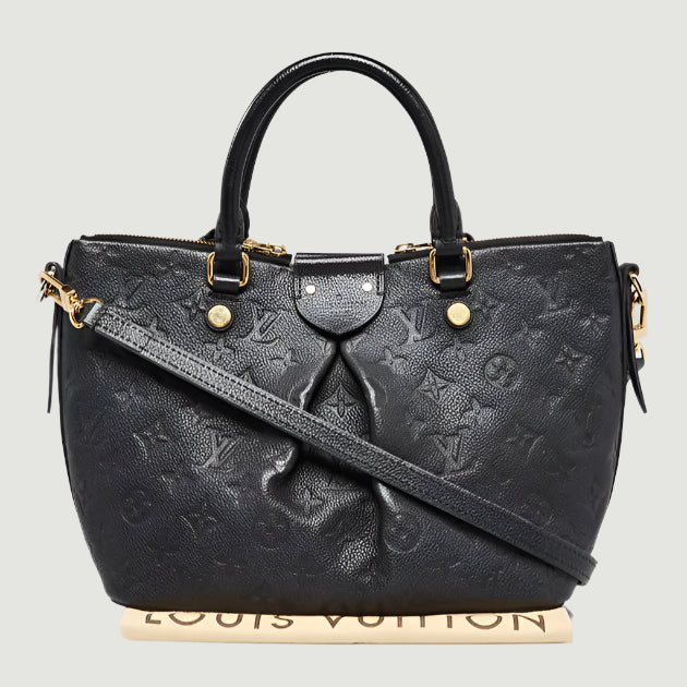 Black Monogram Empreinte Mazarine PM Bag twins