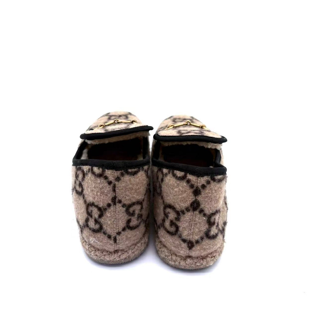 GG Logo Wool Espadrilles