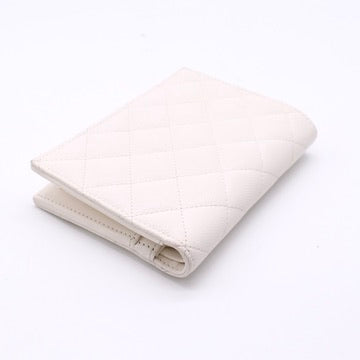 Caviar Quilted CC Passport Holder Twins  LDJ403