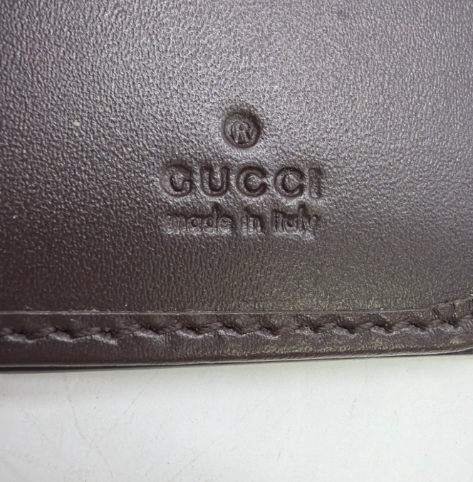 Guccissima Leather Long Wallet W23290