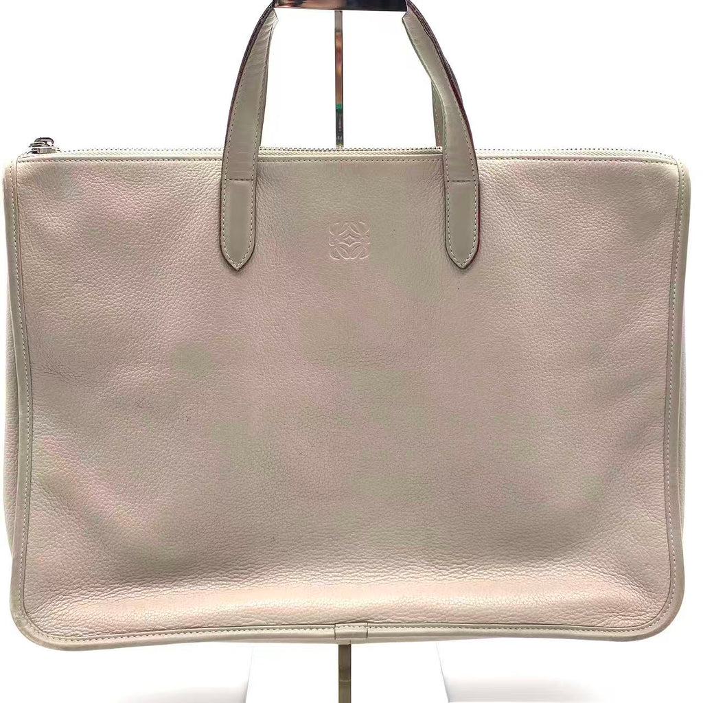 T Shopper leather handbag