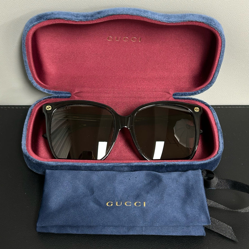 Gucci Interlocking G Logo Square Sunglasses Twins LDJ3644