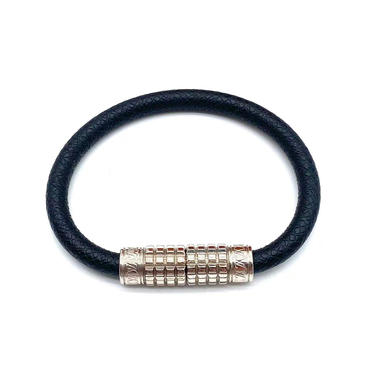 Digit Bracelet in Damier Graphite Canvas