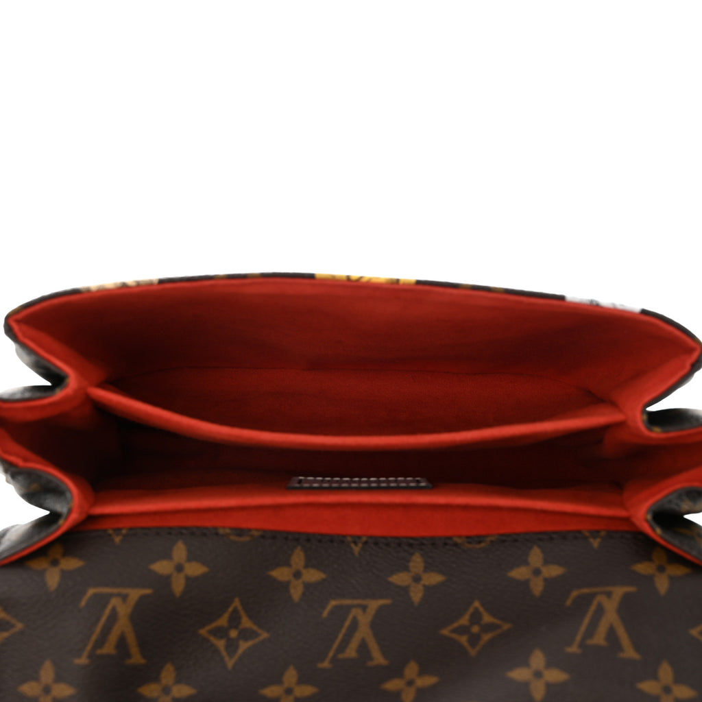x FORNASETTI Monogram Cameo Pochette Metis twins