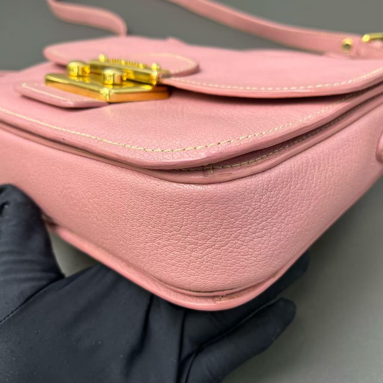 Miu Miu Madras Top Handle Crossbody Bag LDZ0067