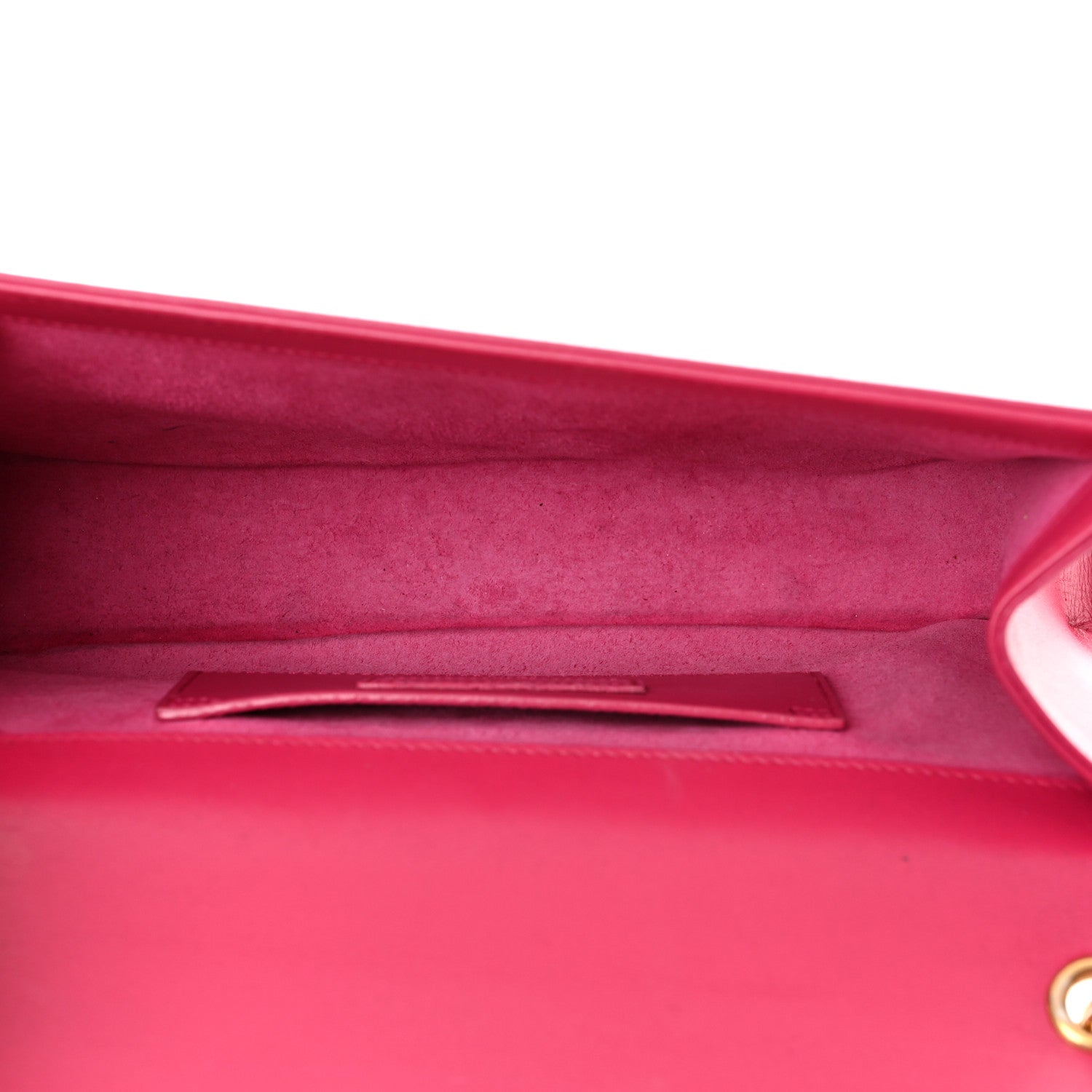 Smooth Calfskin Classic Monogram Kate Tassel Chain Wallet Pink Twins