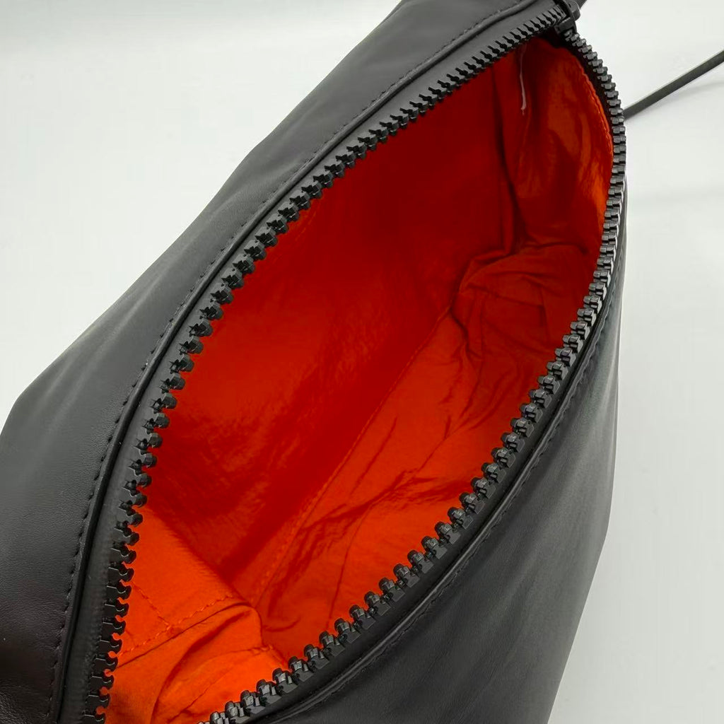 Leather Small Messenger Crossbody Bag