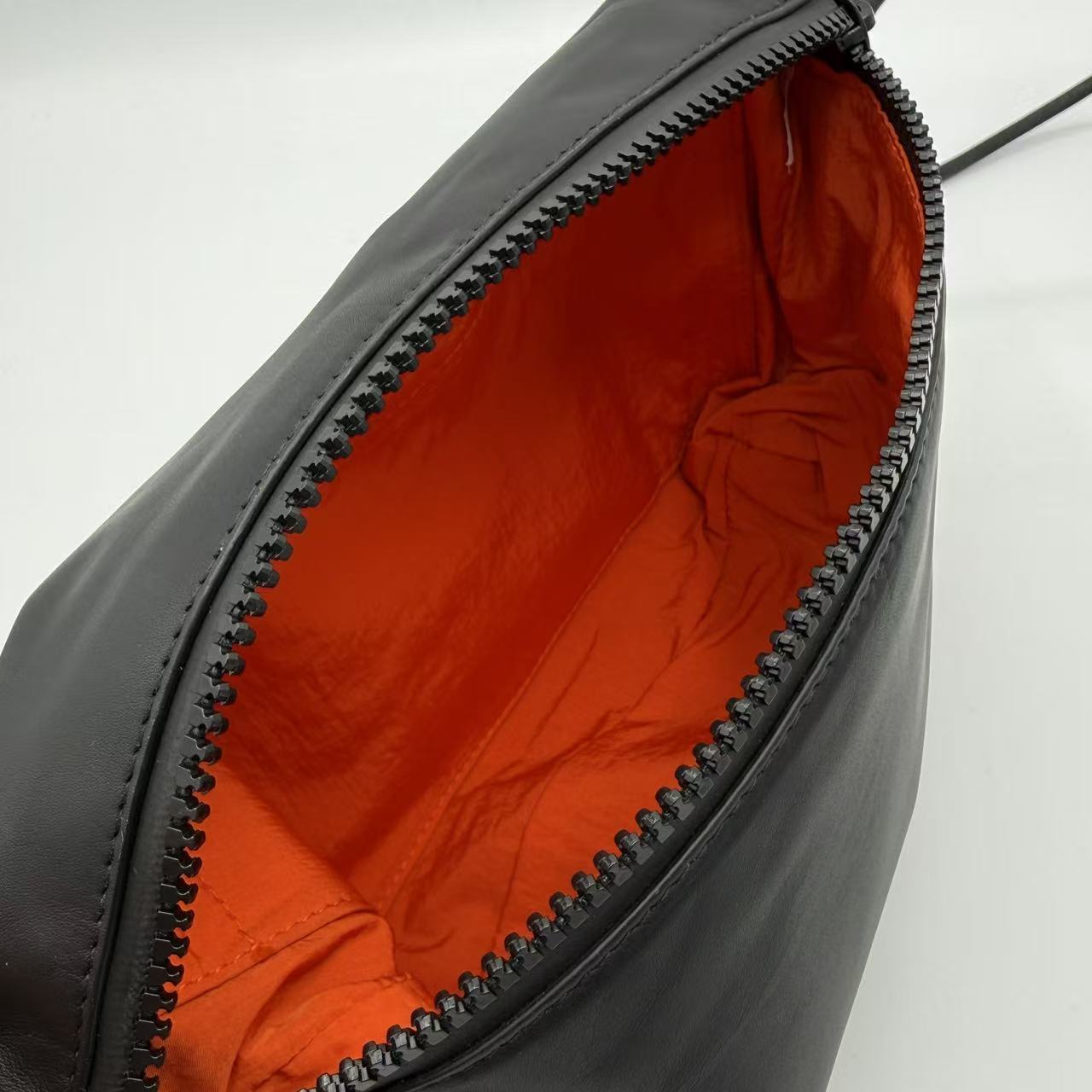 Leather Small Messenger Crossbody Bag