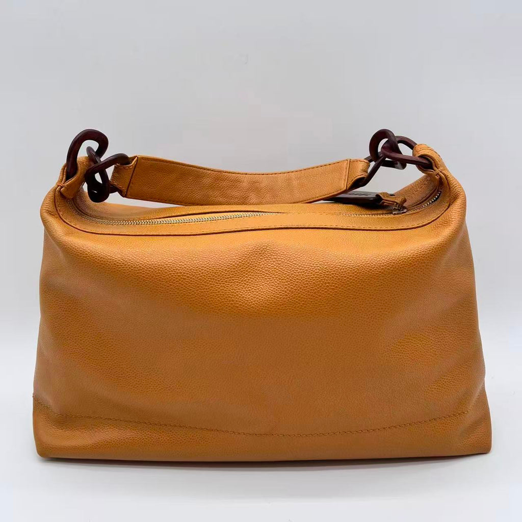 Caviar CC Wood Chain Hobo Maize