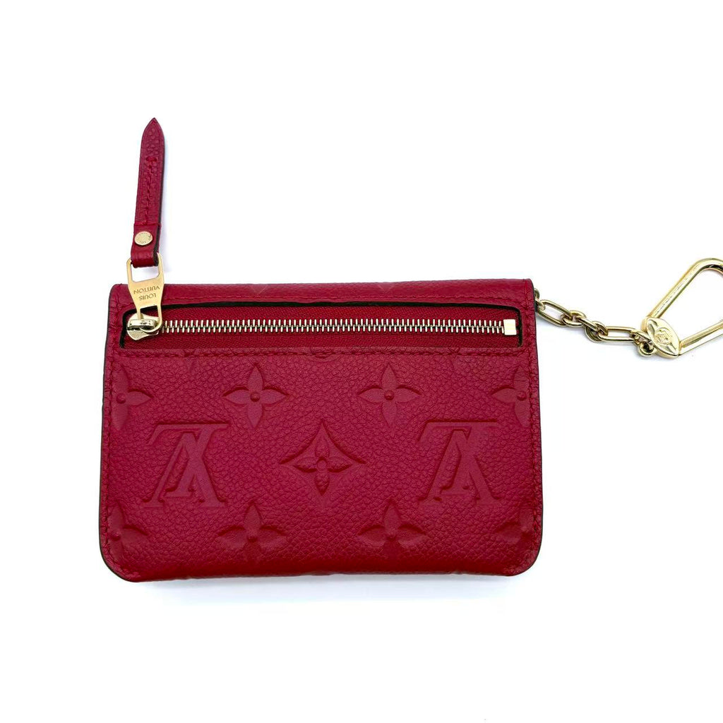 Empreinte Key Pouch Cherry