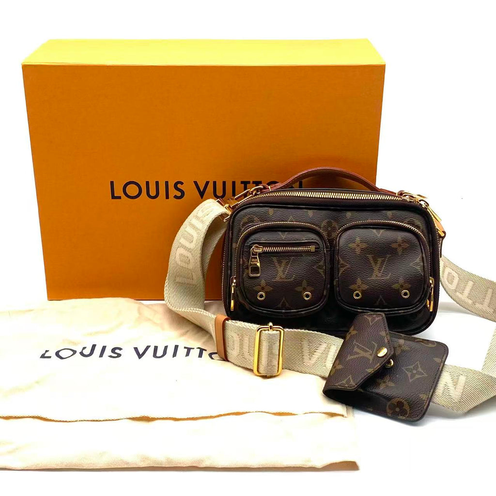 Croisé Utility cloth handbag