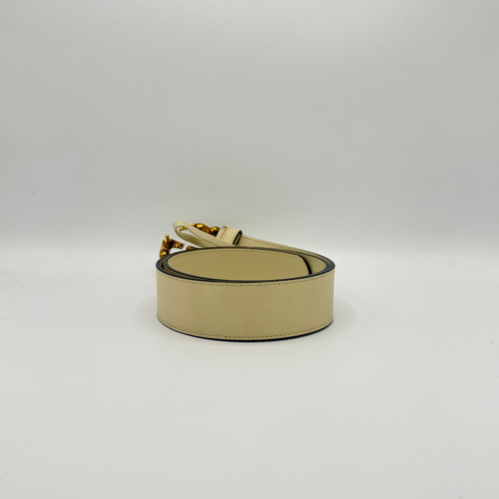 Calfskin Crystal Double G 40mm 90 34