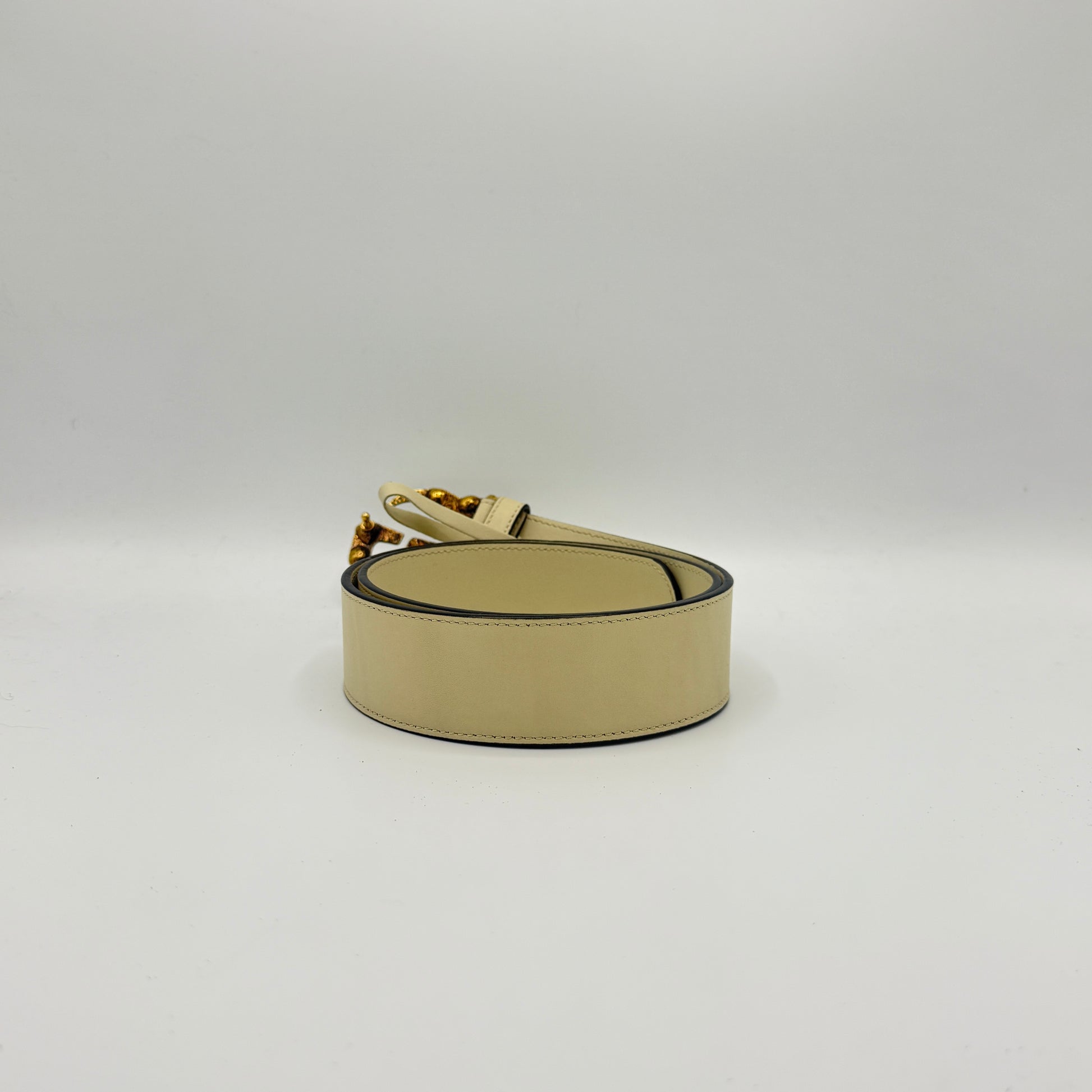 Calfskin Crystal Double G 40mm 90 34