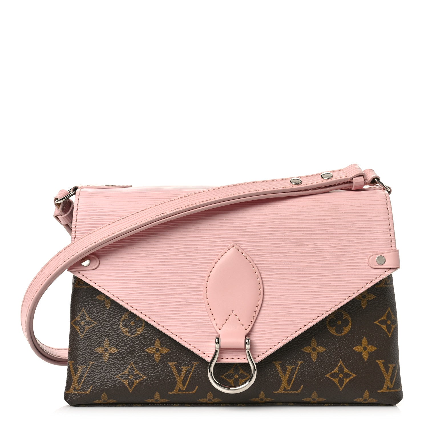 Monogram Epi Saint Michel Rose Ballerine twins