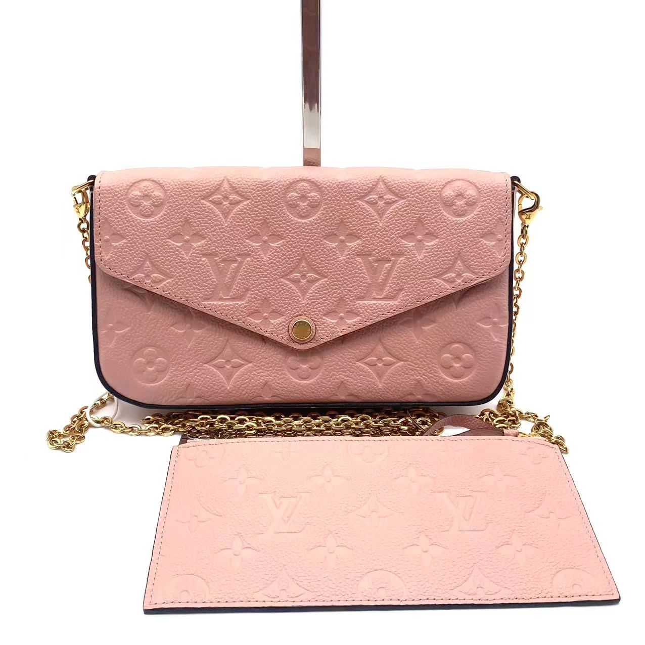 Rose poudré Pink Pochette Félicie