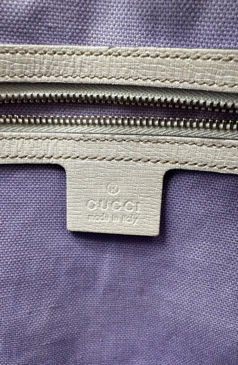 Gucci Nice Top Handle Bag Flora Coated Canvas Small