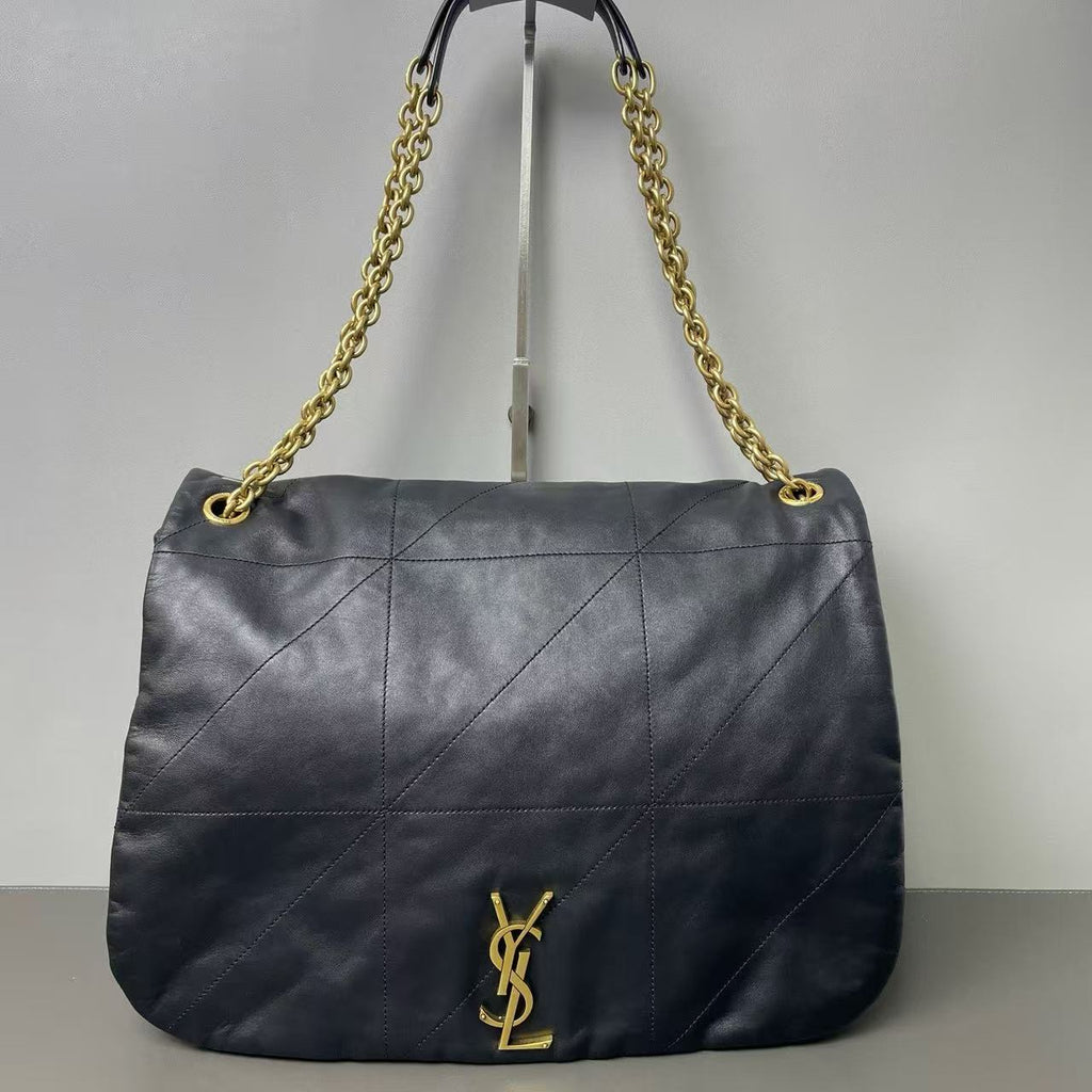 Yves Saint Laurent Jamie 4.3 Shoulder Bag Quilted Leather Large Twins LDJ3294